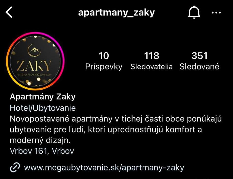 Apartmany Zaky فربوف المظهر الخارجي الصورة